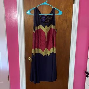 NWOT Wonder Woman reversible dress